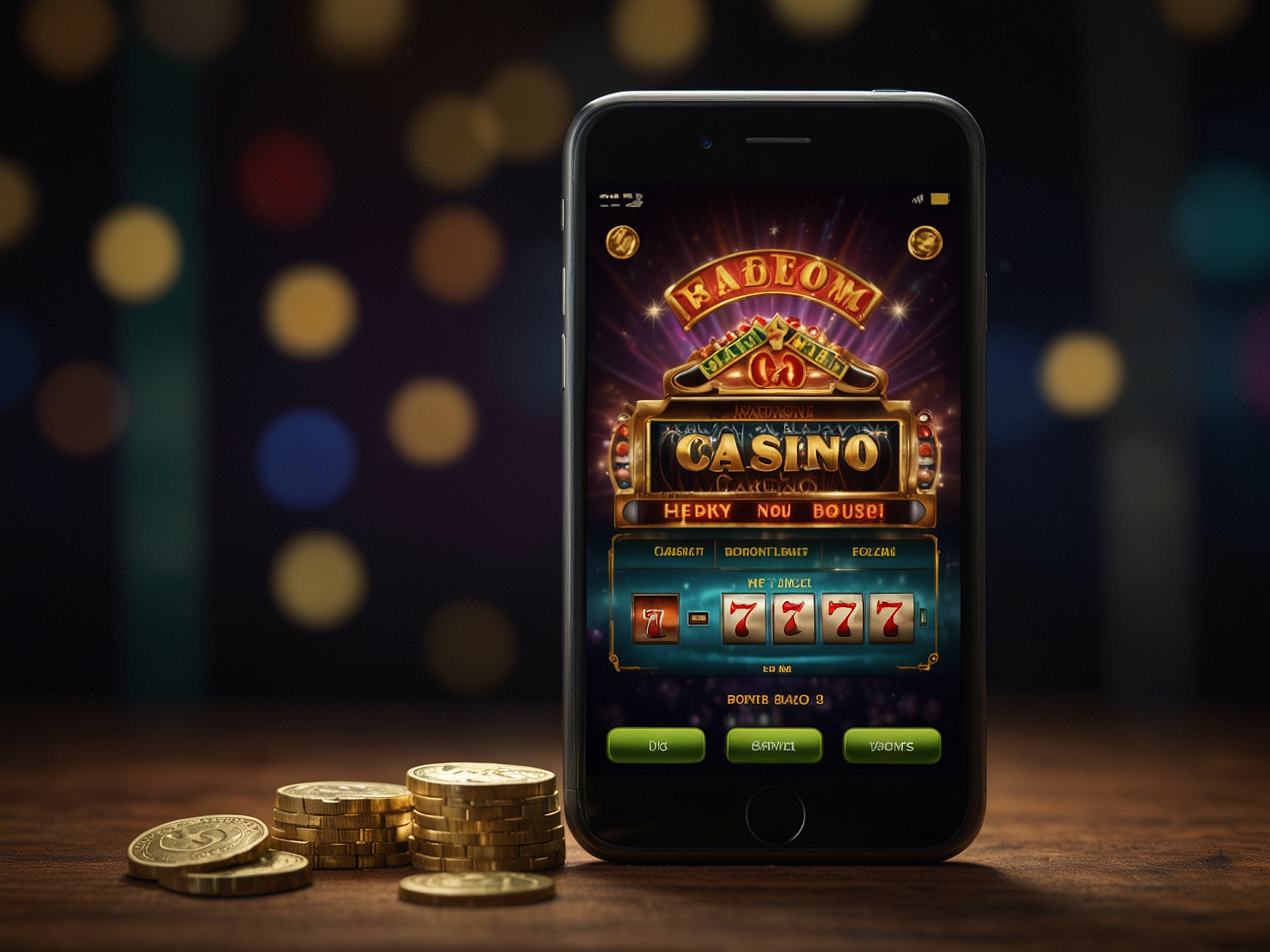 Bonus popup on mobile device